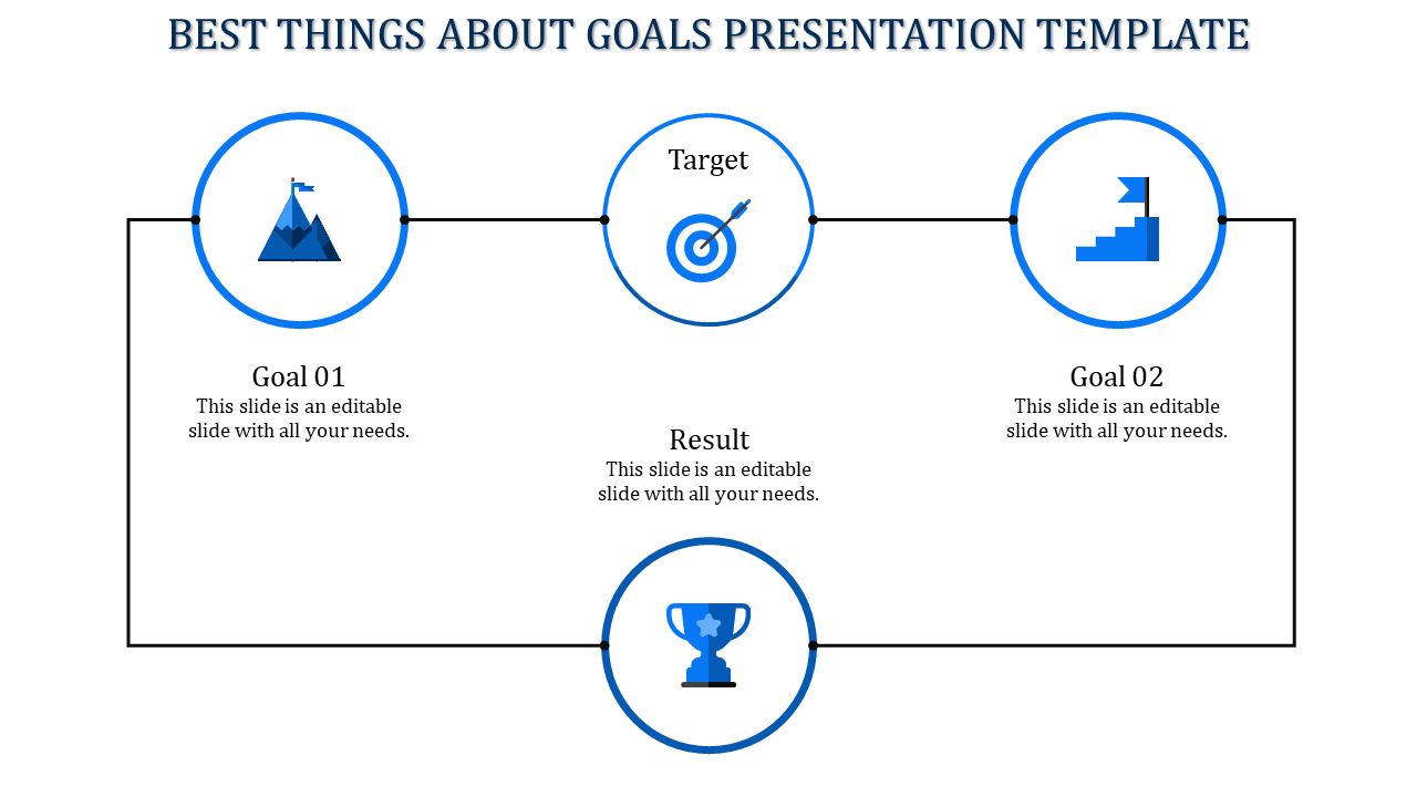 goals presentation template-Best Things About Goals Presentation Template-Blue